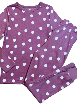 Пижама в горох george для девочки 2