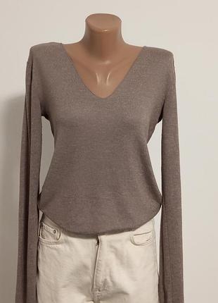 Свитер тонкий zara. вискоза 100%