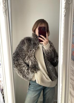 Шубка з еко хутра, хутряна шуба, штучна еко шубка як в zara