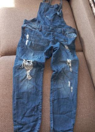 1+1=3 🎁джинсовый комбинезон