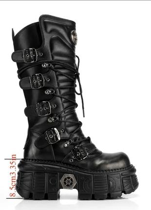 Сапоги женские new rock на платформе панк рок киберпанк