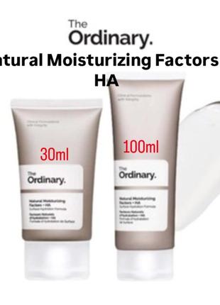 Крем для обличчя the ordinary 
natural moisturizing factors + ha