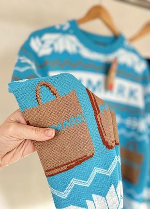 Новий! блакитний чоловічий светр primark 🩵🛍️ 4