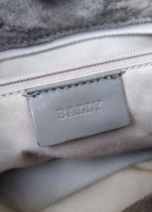 Bally маленькая сумочка, замша.6 фото