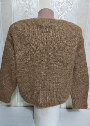 Теплая кофта пуловер, шерсть , молодежный свитер3 фото