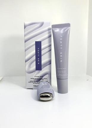 Гель-крем для зони навколо очей + інструмент для масажу очей  fenty beauty flash nap instant revival