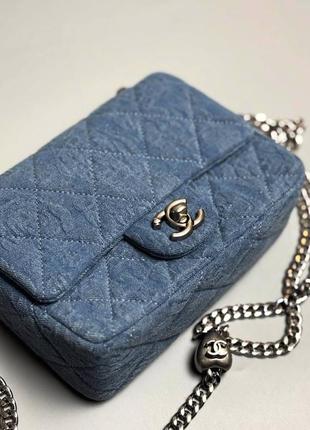 Сумочка chanel джинсова
