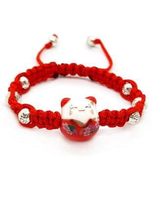 😺❤️оригінальний кото-браслет фенечка оберіг для дівчинки