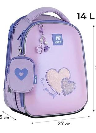 Рюкзак kite education каркасный k25-555s-7 sweetheart
