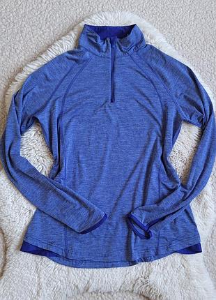 Спортивна кофта реглан на змійці спереду