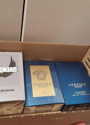 Парфюм. versace eros paco rabanne "invictus" original