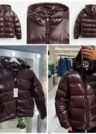 Zara нереально крута куртка-пуховик в самому трендовому кольорі. new
