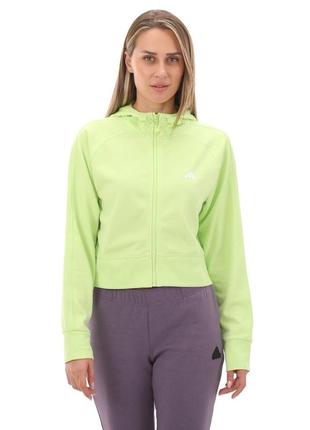 Зіп-худі adidas aeroready game and go full-zip hooded fleece jacket