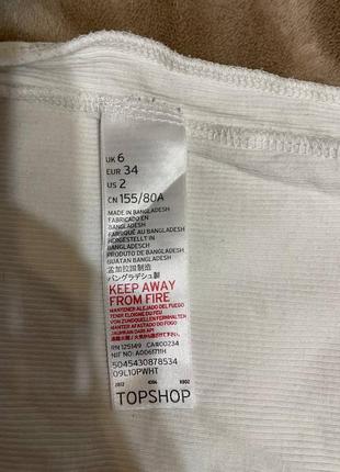 Біла кофта topshop у відмінному стані 3