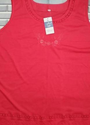 Майка с вышивкой
