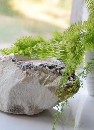 Свічка декор ароматична камяна