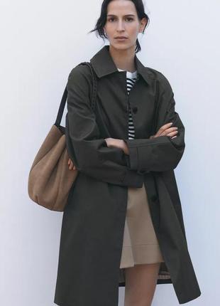 Тренч оверсайз zw collection