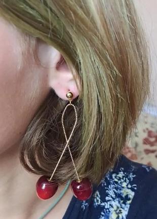 Длинные серьги вишни, 2359