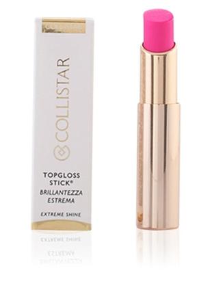 Сияющая помада-блеск с эффектом объема collistar topgloss stick 11 fucsia