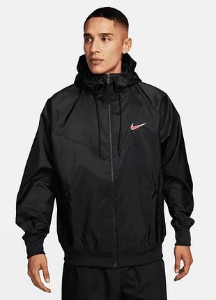 Вітровка nike windrunner woven lined graphic jacket