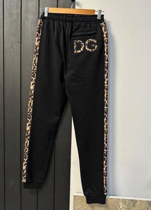 Брюки dolce&gabbana черные2 фото