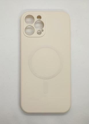 Silicone case full cover силиконовый чехол, бампер для iphone 12 pro max magsafe 3