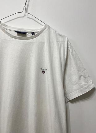 Gant solid футболка street wear