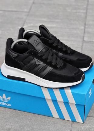 Новинка кросівки adidas retropy f2 black and white🖤🖤🖤