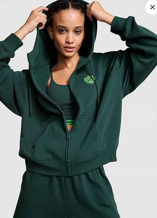 Спортивный, прогулочный костюм на флисе с зип худи victoria’s secret4 фото