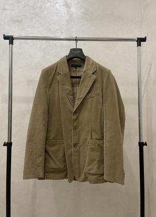 Вінтажний вельветовий піджак бежевий tommy hilfiger