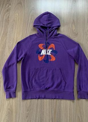 Мужское винтажное хлопковое худи nike track & field