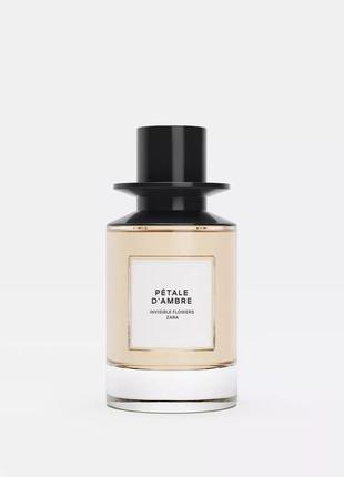 Духи женские invisible flowers pétale d ́ambre zara