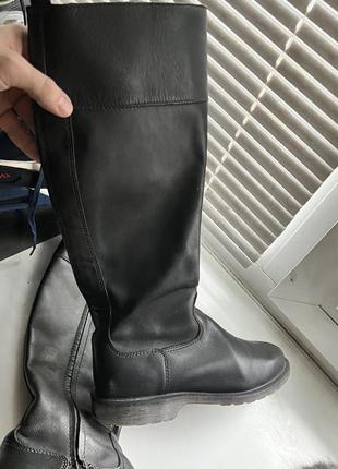 Ботинки из натуральной кожи высокие сапоги dr. martens оригинал размер 41 - 40 25,5 - 26 см