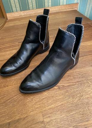 Черевики челсі zara 40р, на 25,5 см, б/в