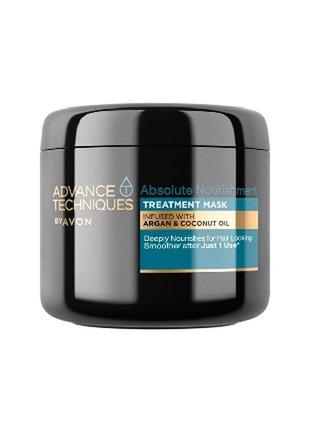 Avon маска для волосся «абсолютне живлення», 375 мл.  advance techniques