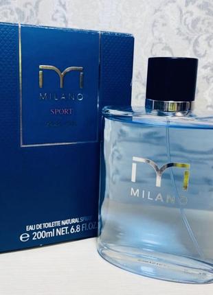 Чоловічий парфум milano 200ml.