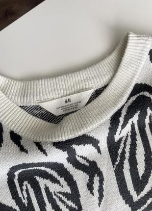 H&m вкорочена кофта світер 2