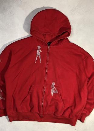 Supreme zip худи