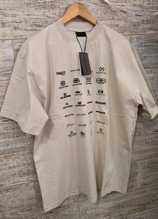 Футболка баленси люкс