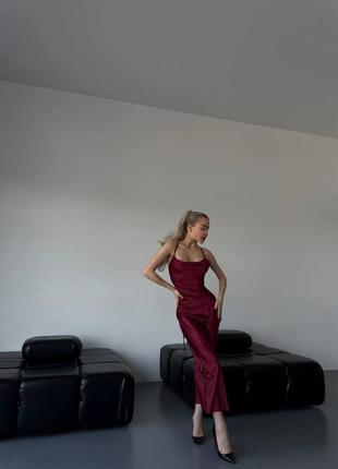 Шовкова сукня