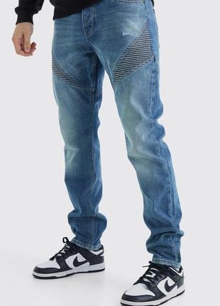 Джинси dsquared2 light gray tidy biker jeans