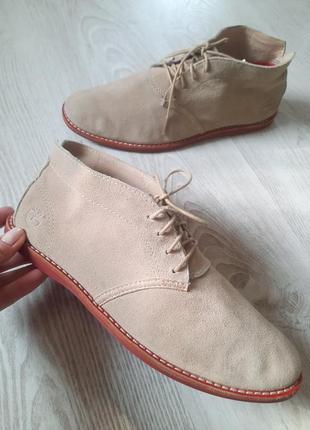 Замшевые дезерты timberland  earthkeepers chukka ботинки полуботинки оригинал