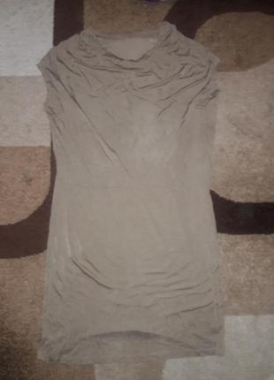 Сукня пісочного кольору2 фото