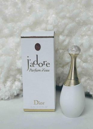 Оригинальный миниатюрный парфюм парфюм парфюмированный вода christian dior j`adore parfum d`eau