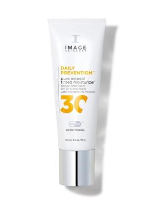 Image pure mineral tinted moisturizer spf 30 минеральный тонирующий увлажняющий крем spf 30