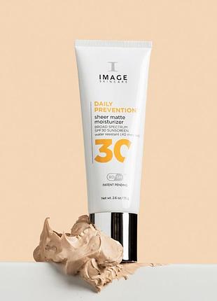 Image sheer matte moisturizer spf 30 матирующий увлажняющий крем spf 302 фото