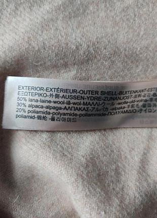 Пиджак massimo dutti, альпака, шерсть7 фото