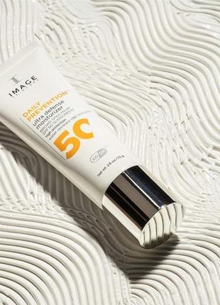 Image ultra defense moisturizer spf 50 омолаживающий увлажняющий крем spf 50