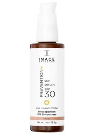 Image sun serum tinted spf 30 солнцезащитная сыворотка spf 30 3 tohom