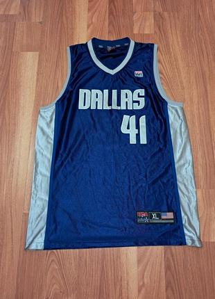 Чоловіча унікальна баскетбольна майка джерсі nba dallas оригінал